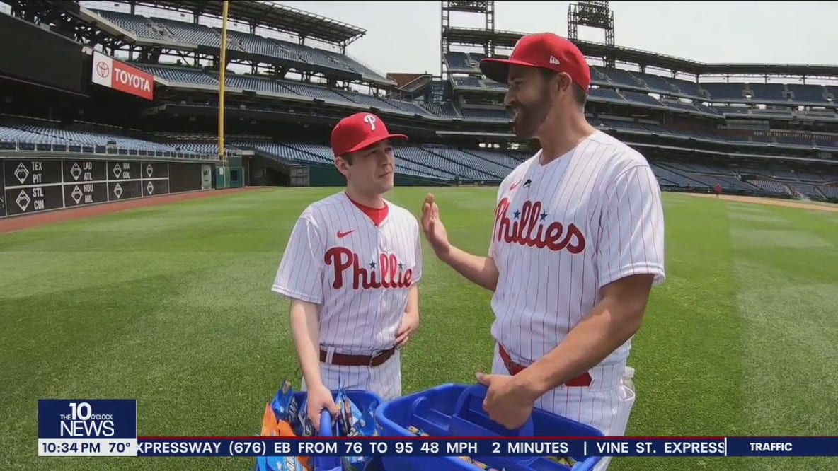 Jason Martinez learns what it takes to be Phillies' bat boy